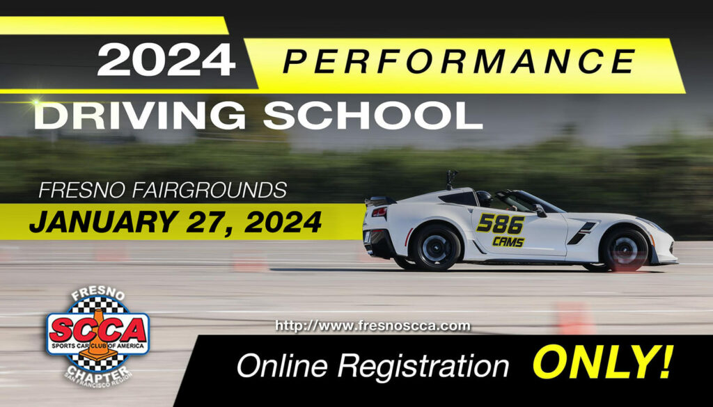 Fresno SCCA Performance Driving School 2024 Fresno, CA CarCruiseFinder