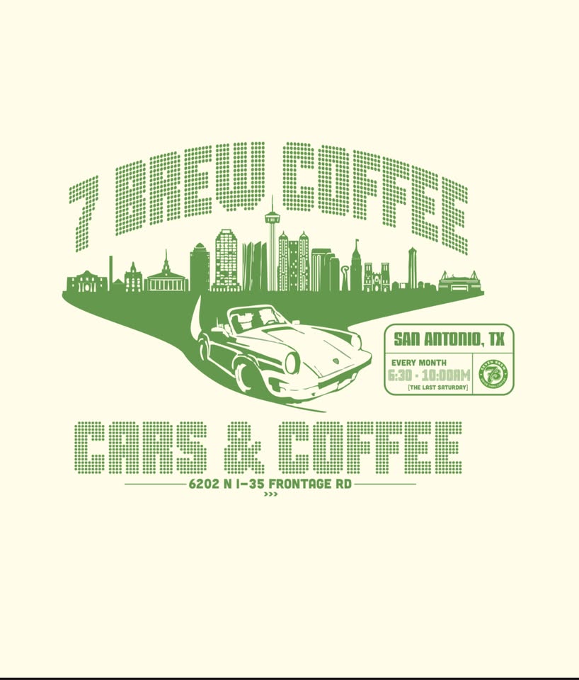 Promotional image for Cars and Coffee