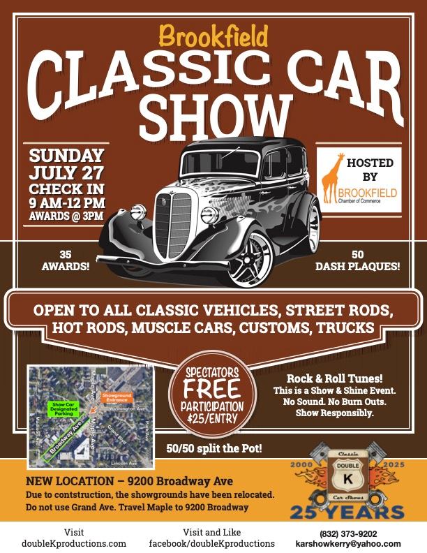 Brookfield Classic Car Show – Brookfield, IL | CarCruiseFinder
