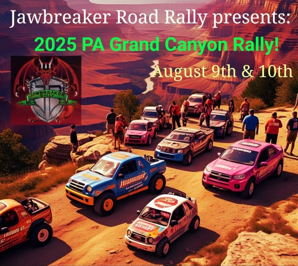 PA Grand Canyon Rally presented by Jawbreaker Rally – Pittsburgh, PA ...