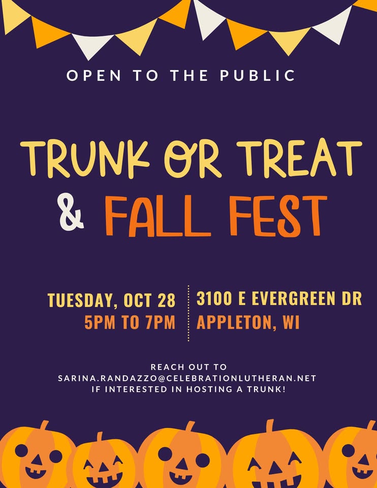 Appleton Wi Fall Trunk or Treat & Fall Fest – Appleton, WI | CarCruiseFinder
