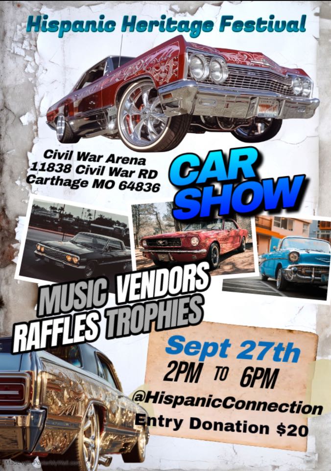 Hispanic Heritage Festival Car Show – Carthage, MO | CarCruiseFinder
