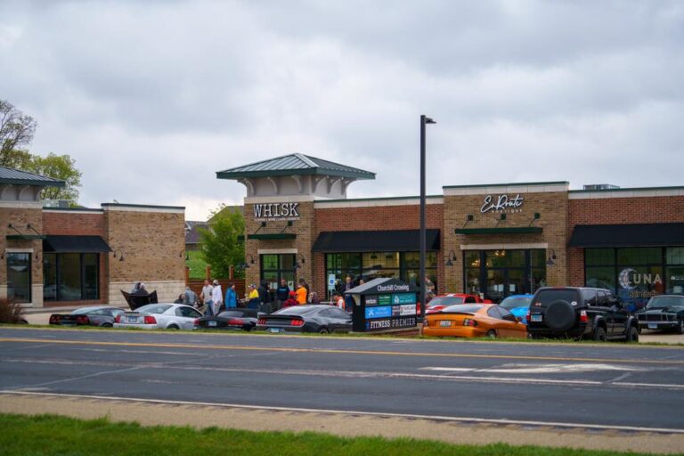 Flyer for Champaign Co. Cars & Coffee – Season Closer
