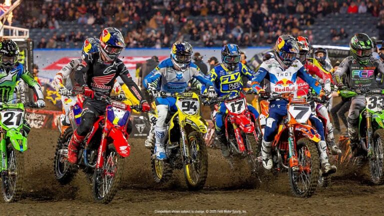 Flyer for Monster Energy AMA Supercross