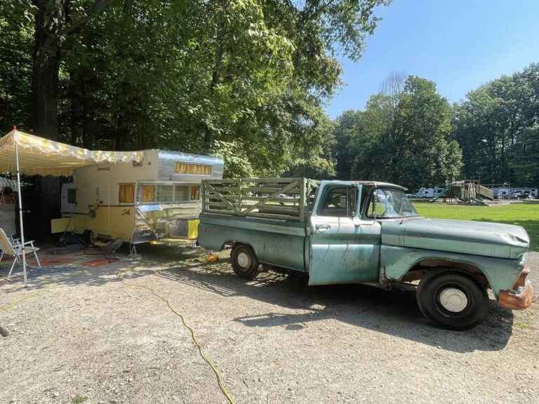 Flyer for 2026 2nd Vintage Camper & Car Show