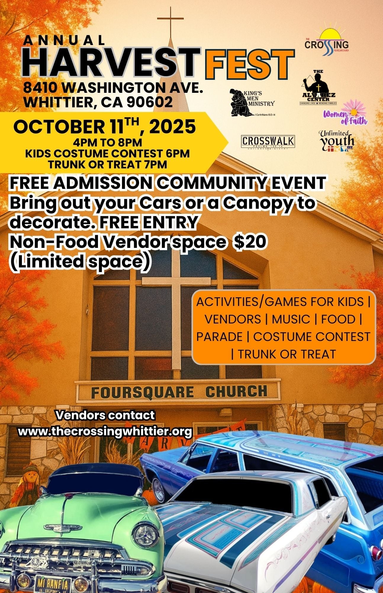 Annual Harvest Fest – Whittier, CA | CarCruiseFinder