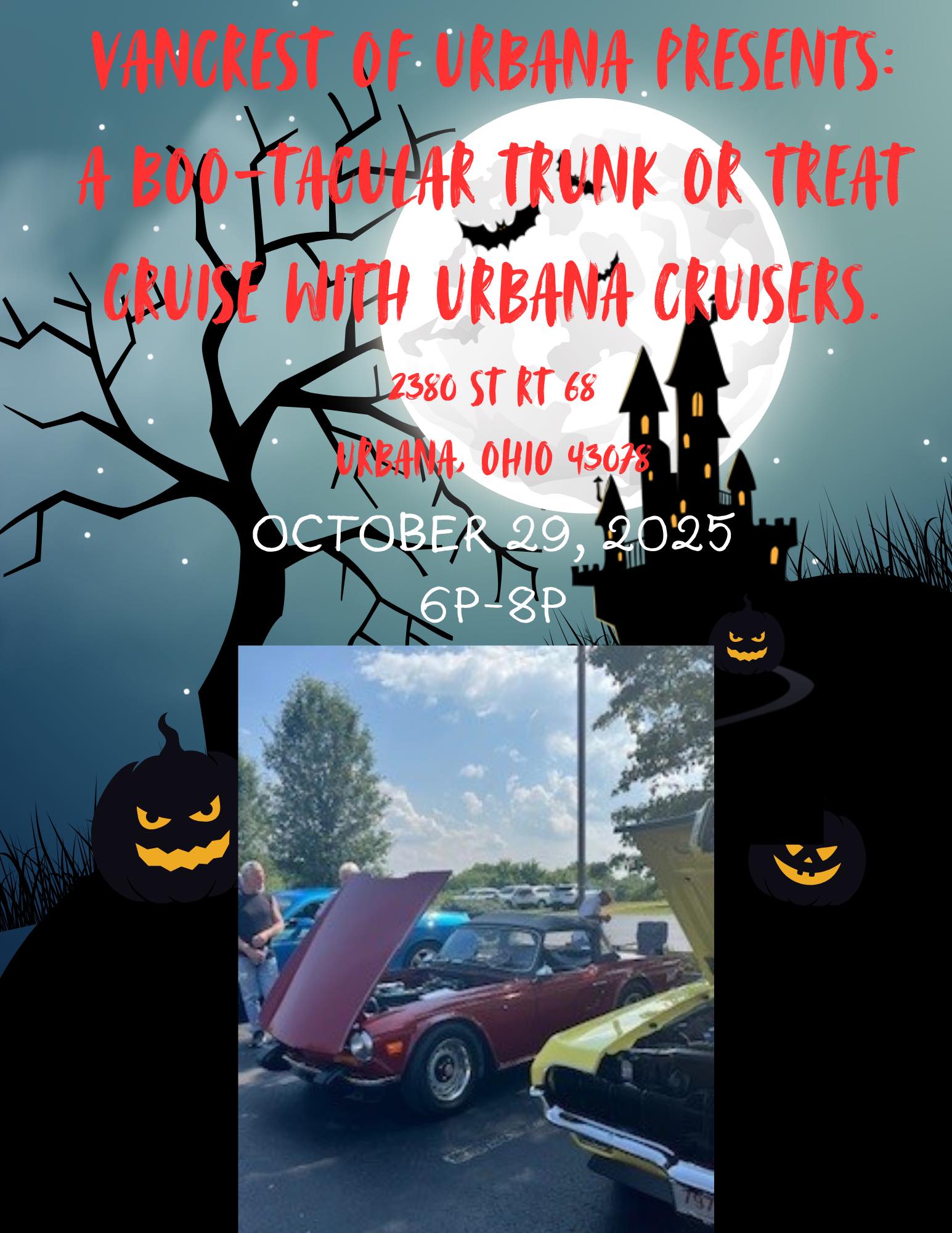 Boo-Tacular Trunk or Treat Cruise with Urbana Cruisers – Urbana, OH ...
