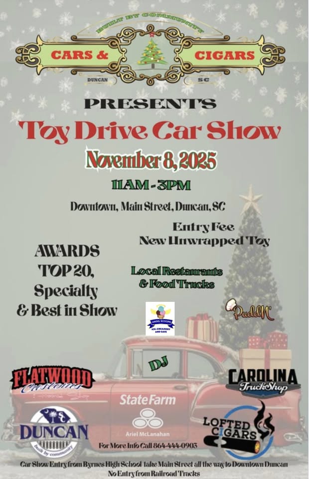 Cars & Cigars Toy Drive Car Show – Conway, SC | CarCruiseFinder
