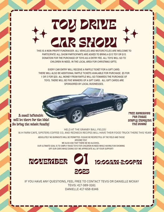 Toy Drive Car Show – Medford, NY | CarCruiseFinder