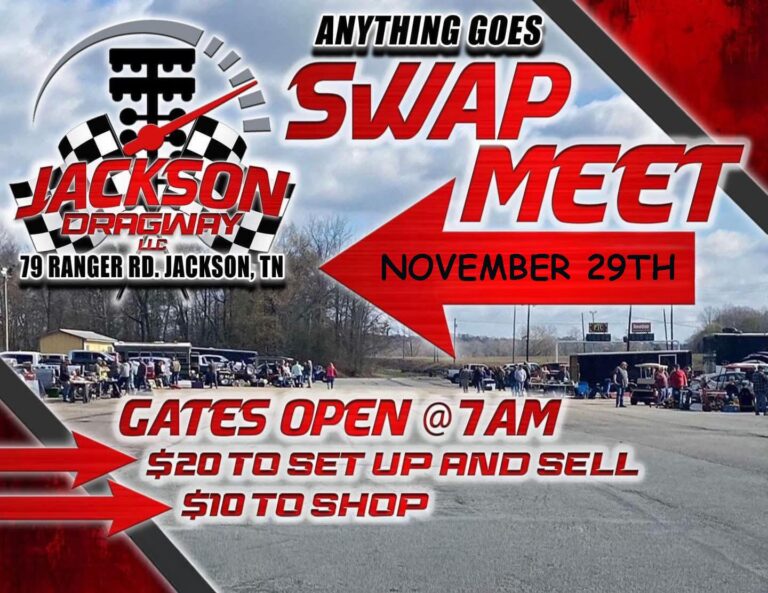 Flyer for Anything Goes Swap Meet