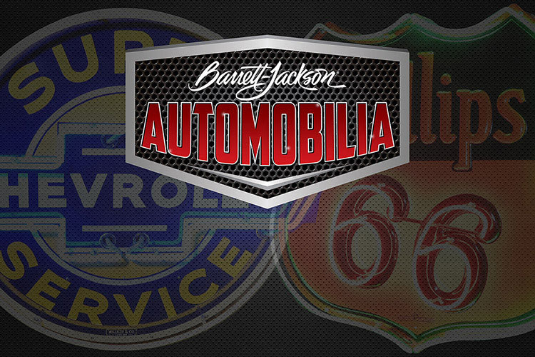 Flyer for Barrett-Jackson 2026 Scottsdale Auction, Jan 17-25, 2026