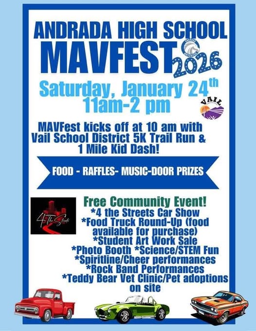 Flyer for MAVFest 2026
