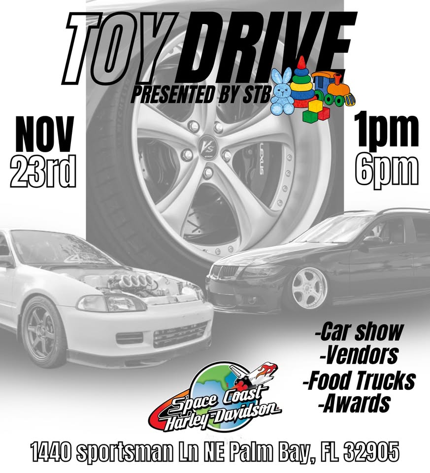 Toy Drive Car Show Presented by STB – Palm Bay, FL | CarCruiseFinder