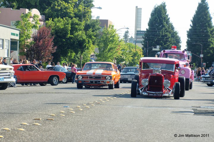 Flyer for 2026 Peggy Sues Car Show and Cruise