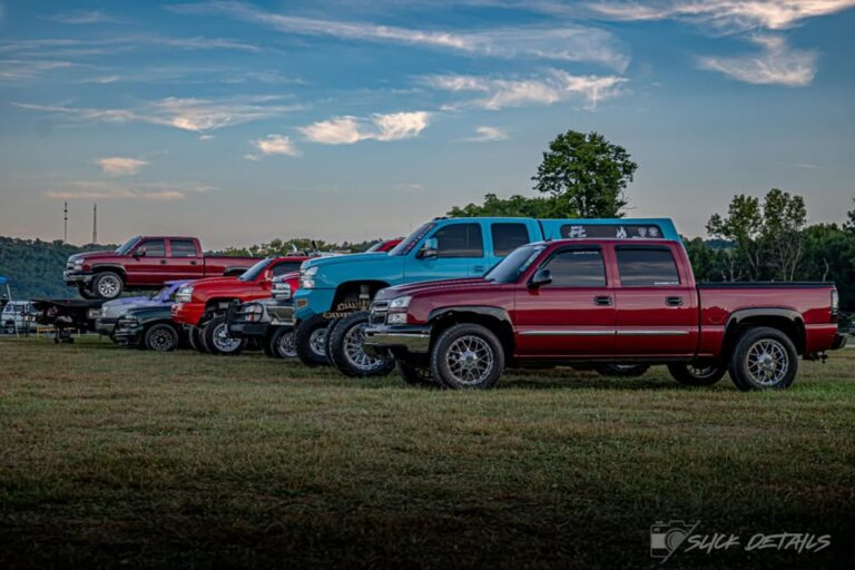 Flyer for Wildhoosiers 4th annual truck show