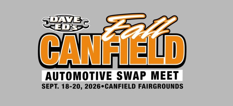 Flyer for Dave Ed’s Fall Canfield Automotive Swap Meet