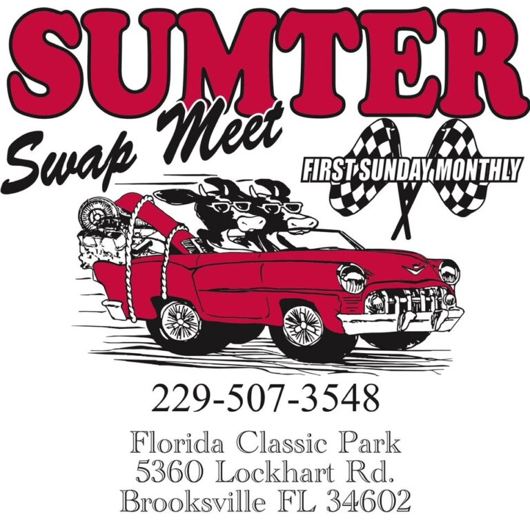 Flyer for Sumter Swap Meets 33rd Annual WINTER EXTRAVAGANZA