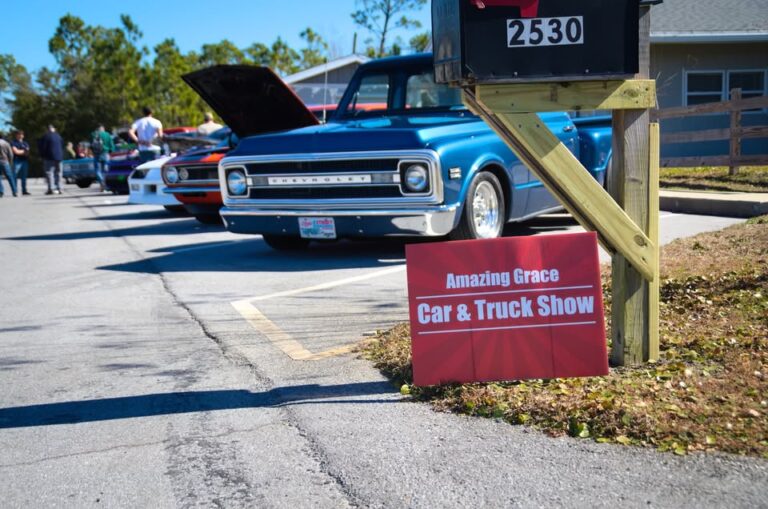 Flyer for Cruise-In Car and Truck Show