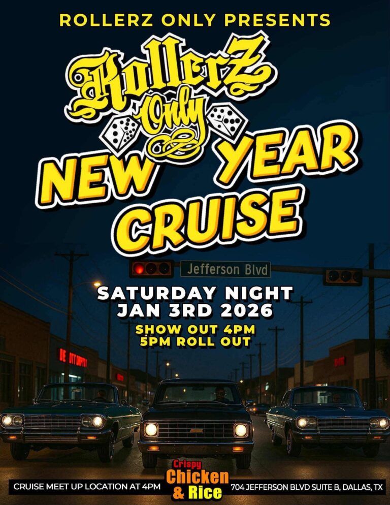 Flyer for Rollerz Only New Year Cruise