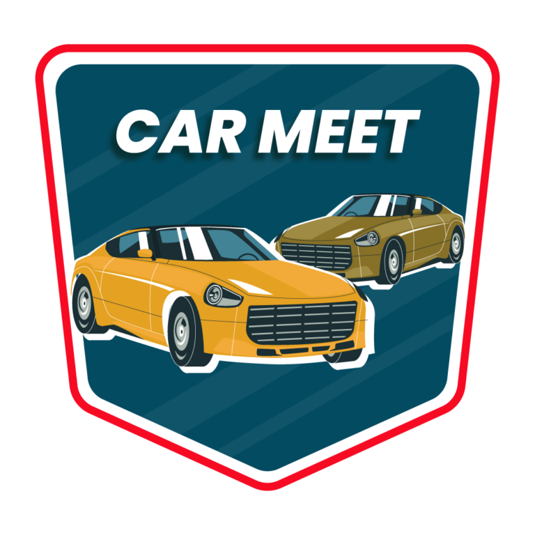 Flyer for New Year’s Day Annual Cut Shop Car Meet Sponsored by Roosterz Rod Shop!