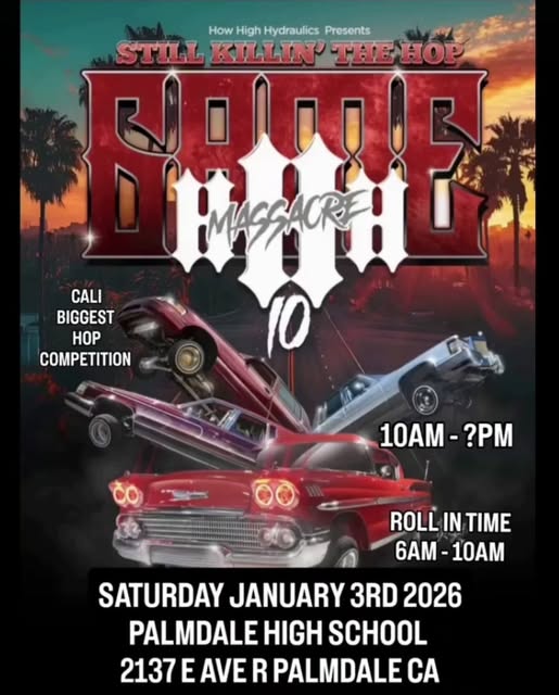 Flyer for HHH Massacre 10