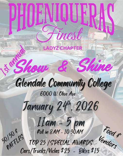 Flyer for 1st annual Show & Shine