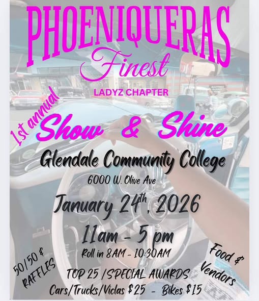Flyer for 1st Annual Show & Shine