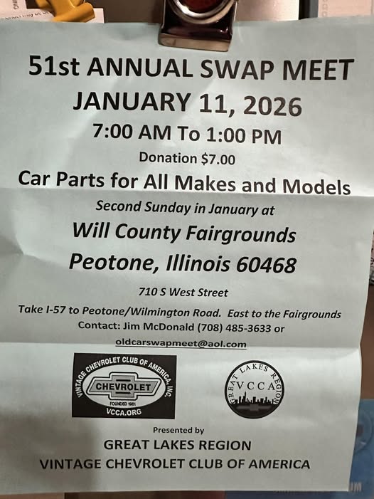 Flyer for 51st Annual Swap Meet