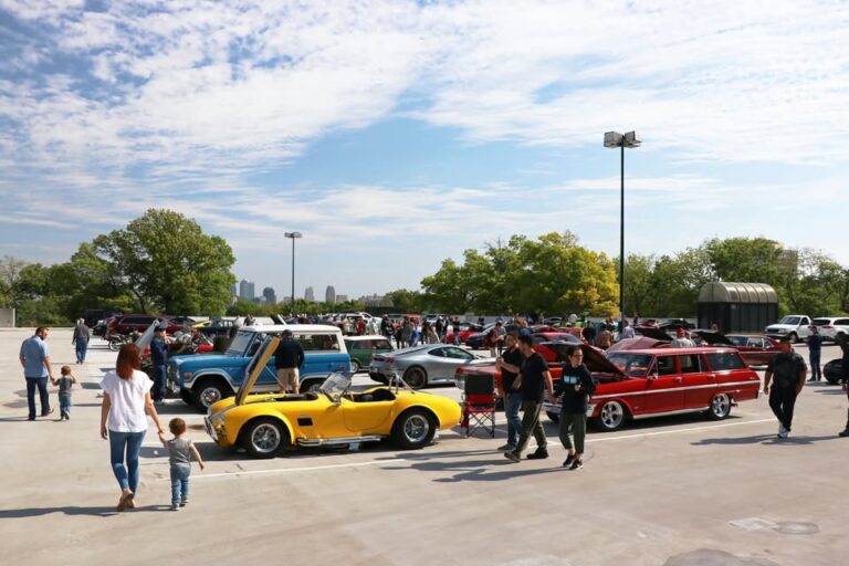 Flyer for Cars & Coffee at The Underground