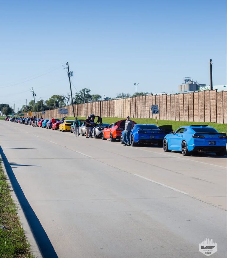Flyer for Galveston Car Cruise