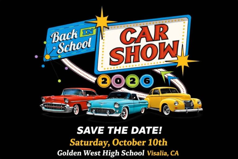 Flyer for 7th Annual Back In School Car Show 2026