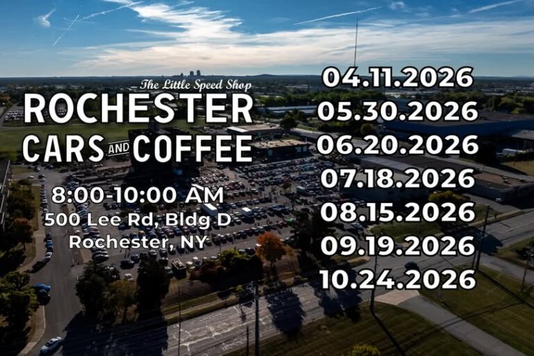 Flyer for Rochester Cars And Coffee