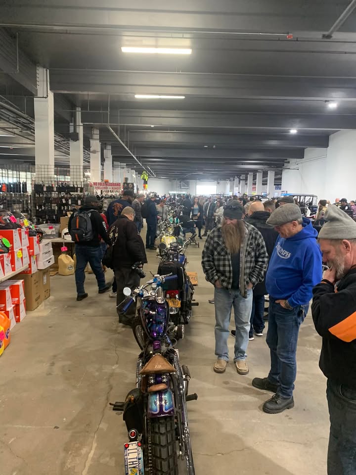 Flyer for Atlantic City International Motorcycle Show, Parts Swap Meet & Sound Comp Jan 30st – Feb 1st 2026