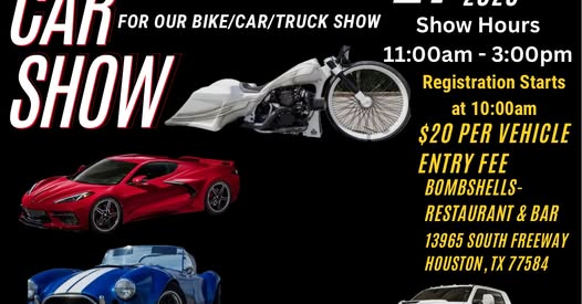 Flyer for Car Show