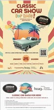 Flyer for Classic Car Show