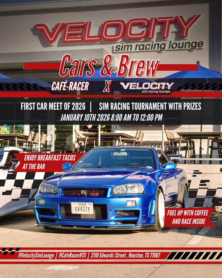 Flyer for First Car Meet of 2026!