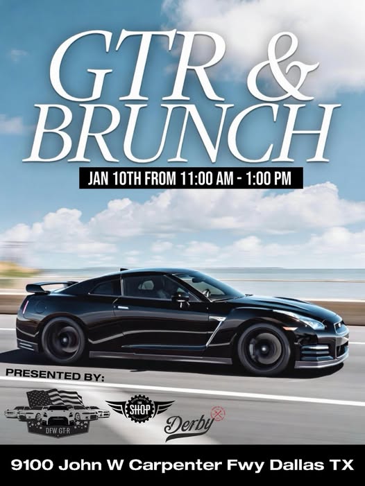 Flyer for GTR & Brunch