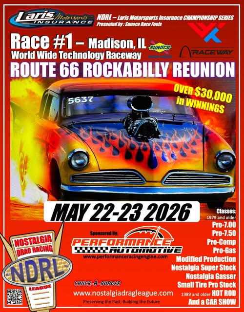 Flyer for Route 66 Rockabilly Reunion