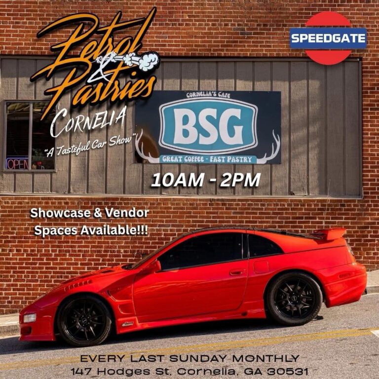 Flyer for Petrol & Pastries