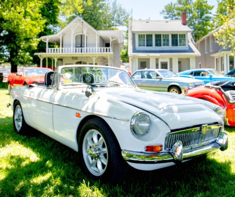 Flyer for 20th Annual Lakeside Collector Car Show