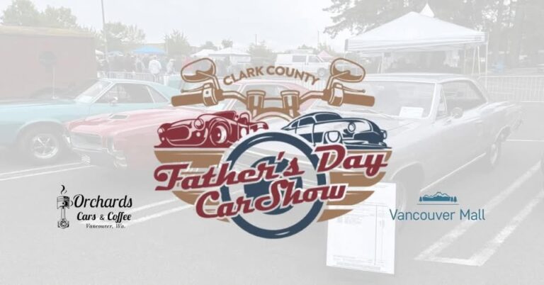 Flyer for Clark County Fathers Day Car Show