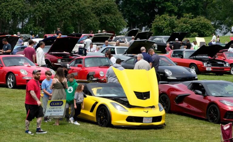 Flyer for 68th Annual Newport Motor Car Festival – Father’s Day Car Show