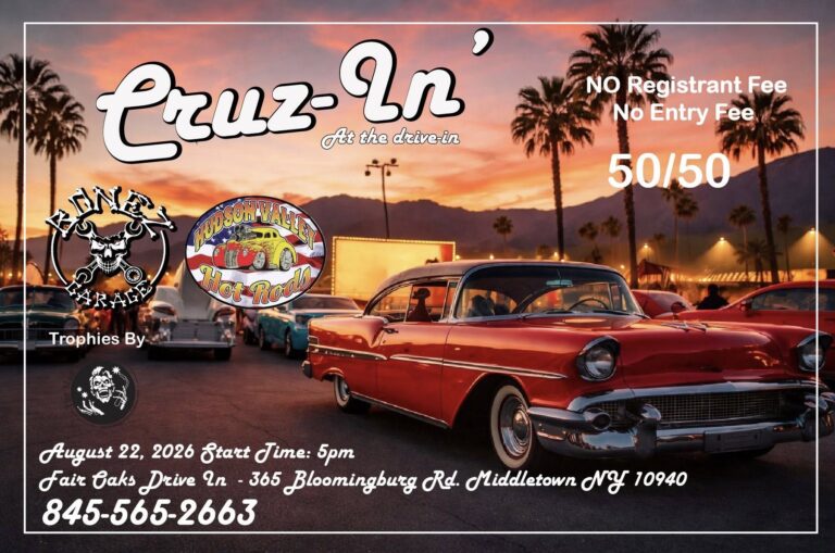 Flyer for Cruz-In’ At The Drive-In-2