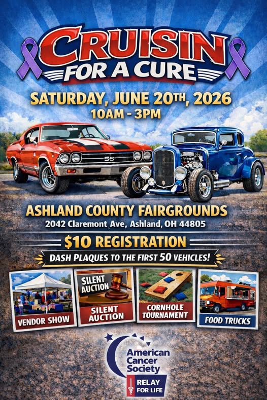 Flyer for Cruisin For A Cure