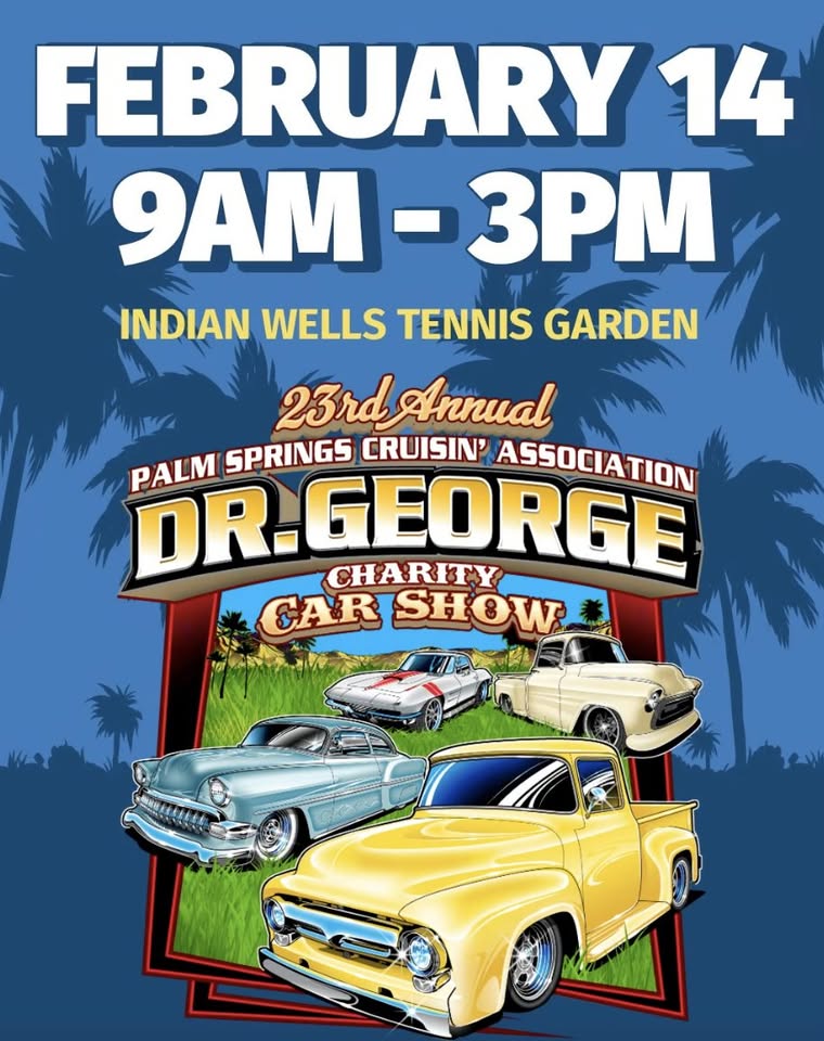 Dr. George Charity Car Show – Indian Wells, CA | CarCruiseFinder