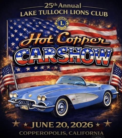 Flyer for Hot Copper Carshow