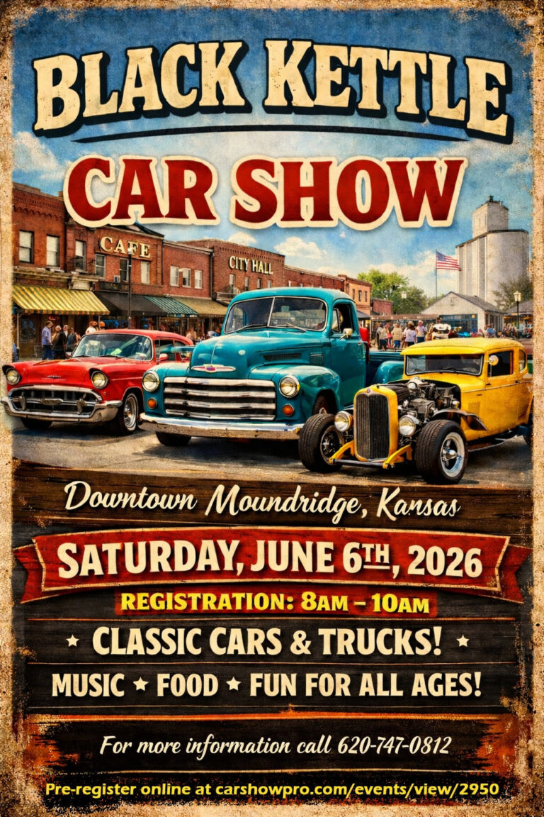 Flyer for Black Kettle Car Show