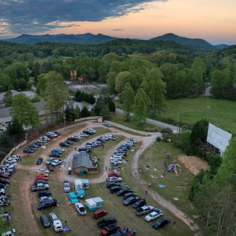 Flyer for Car show at the Drive-in