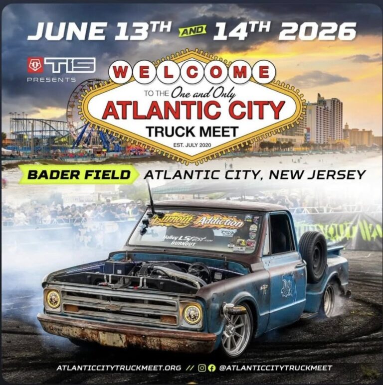 Flyer for Atlantic City Truck Meet