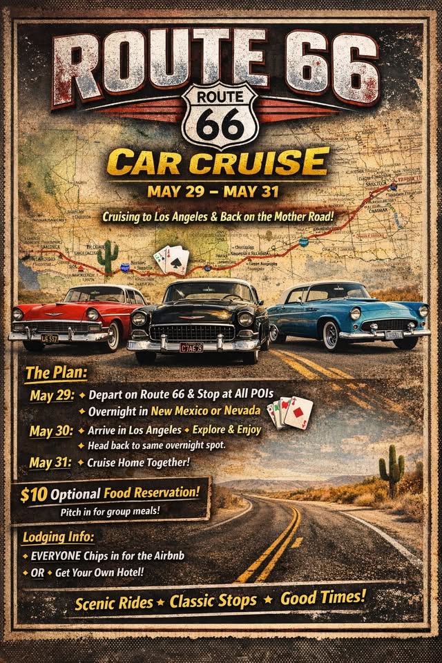 Flyer for Car Cruise